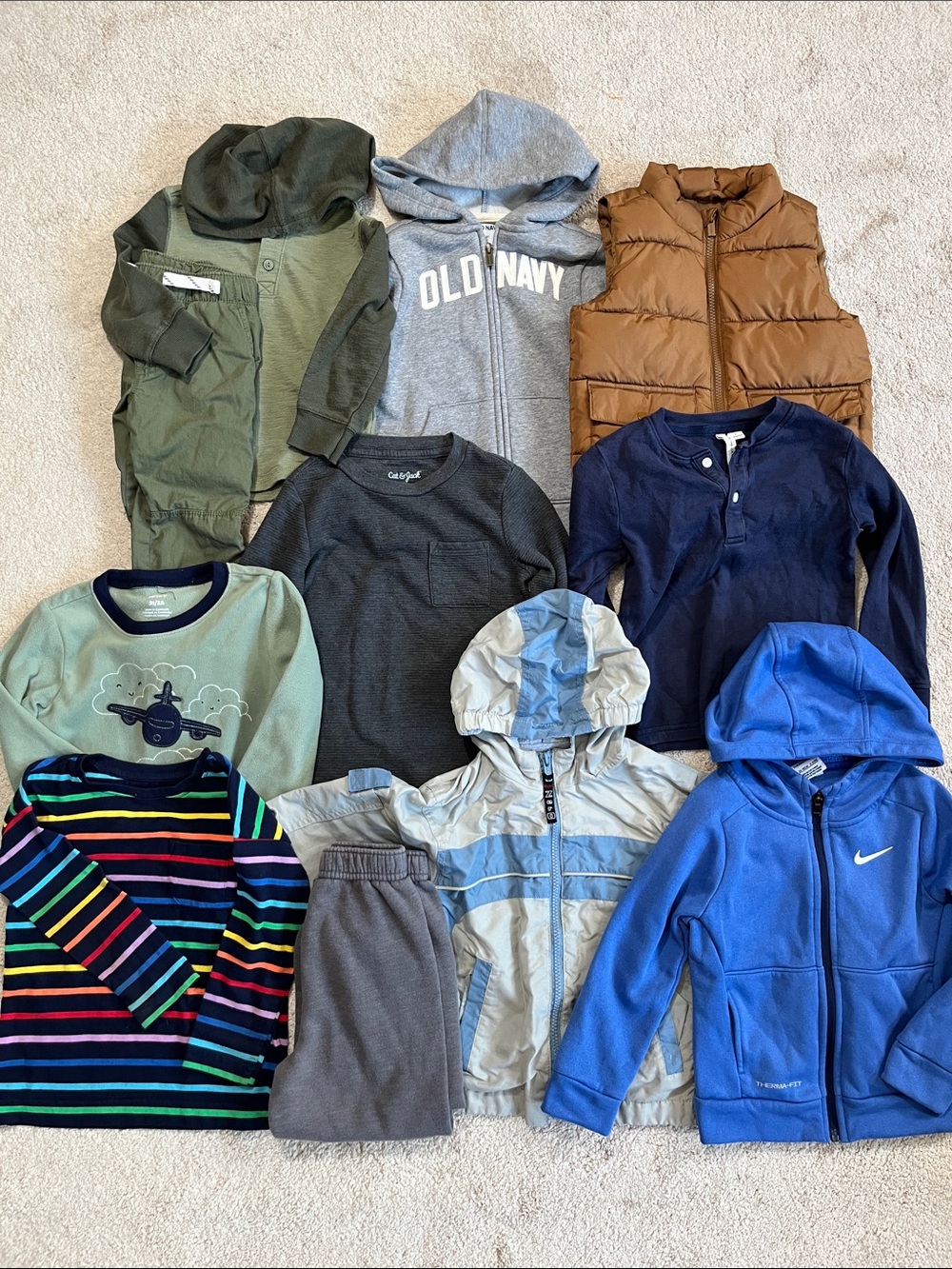Huge Baby Boy 3T Long-Sleeve Warm Winter Clothes Bundle Set Lot Old Navy Janie